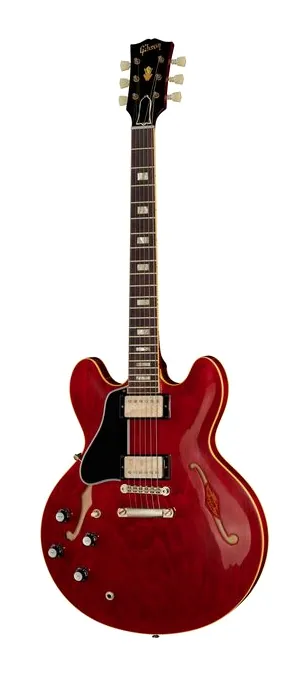 Gibson 1959 ES-335 Reissue EB ULA z bliska od przodu