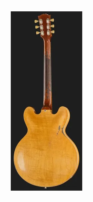 Gibson 1959 ES-335 Reissue VN UHA #1, tył korpusu