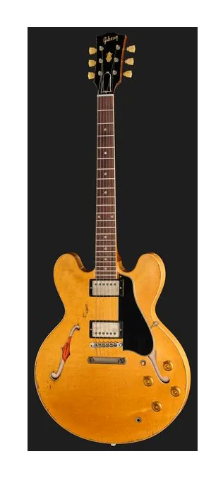 Gibson 1959 ES-335 Reissue VN UHA #3, profil boczny korpusu
