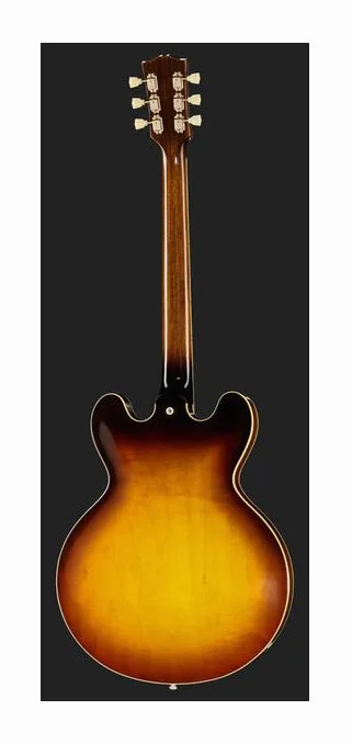 Gibson 1964 ES-335 Brunswick Haw Bl, główka z kluczami i logo