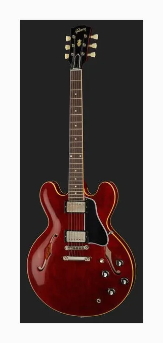 Gibson 1959 ES-335 Reissue VB VOS, przetworniki i gałki regulacji