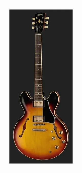 Gibson 1961 ES-335 Reissue 60s CH VOS, korpus i lakier z bliska