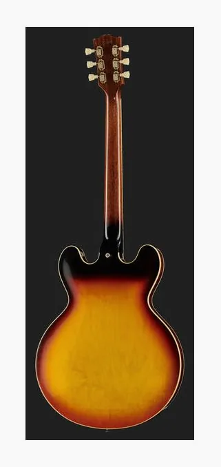 Gibson 1961 ES-335 Reissue 60s CH VOS, linie korpusu z góry
