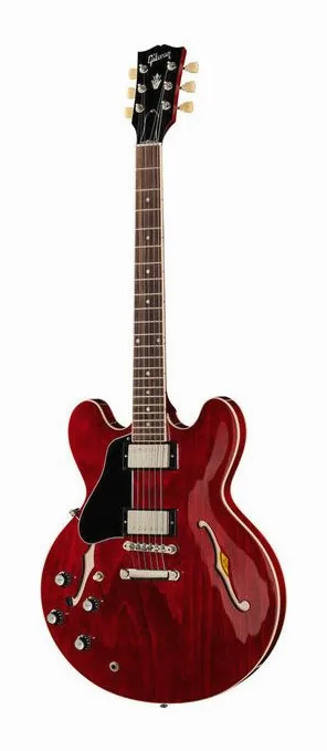 Gibson 1961 ES-335 Reissue VB VOS z bliska od przodu
