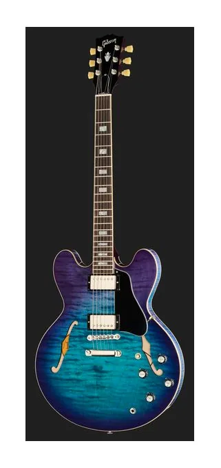 Gibson ES-335 Dot 60s Cherry LH, prog zerowy i pierwsze pozycje na gryfie