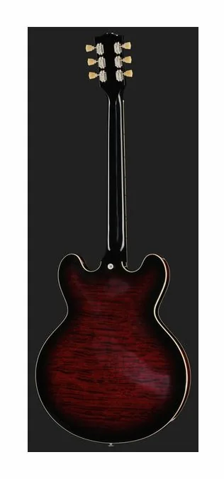 Gibson ES-335 Dot 60s Cherry, przełącznik przetworników i gniazdo wyjściowe