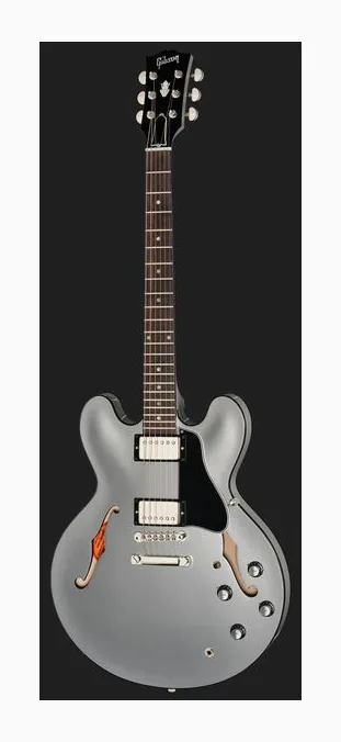 Gibson 1964 ES-335 Aspen White VOS, gryf i podstrunnica z boku
