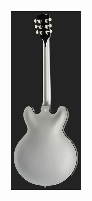 Gibson 1964 ES-335 Aspen White VOS, korpus i lakier z bliska