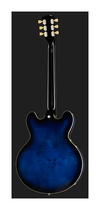 Gibson ES-335 Figured Blood Moon, linie korpusu z góry