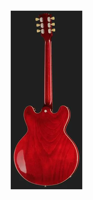 Gibson ES-345 60s Cherry, przetworniki i gałki regulacji