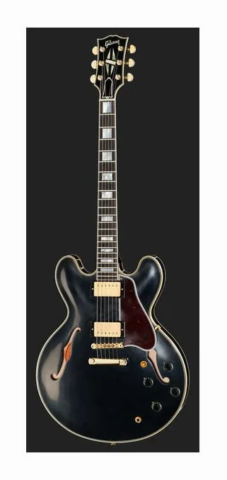 Gibson 1959 ES-355 Reissue EB VOS, linie korpusu z góry