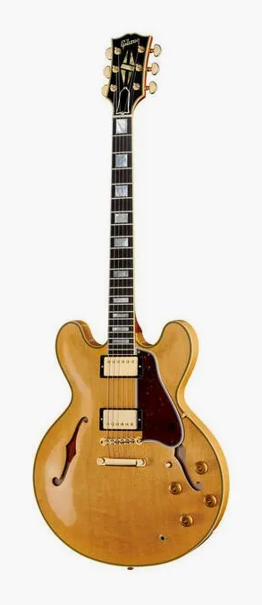 Gibson 1959 ES-355 Reissue VN VOS z bliska od przodu