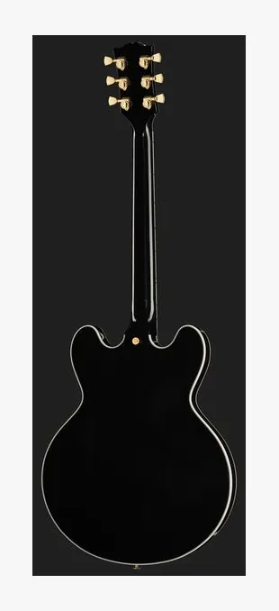 Gibson ES Supreme Blueberry Burst ujęta od przodu na neutralnym tle
