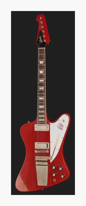 Gibson 1963 Firebird V Reissue ER ULA, przetworniki i gałki regulacji