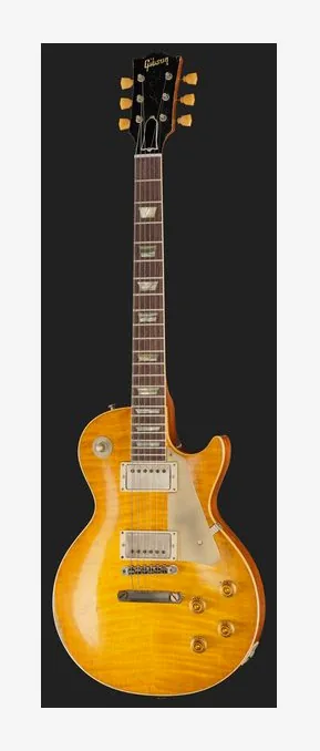 Gibson Les Paul 59 SITF HA HPT, korpus i lakier z bliska