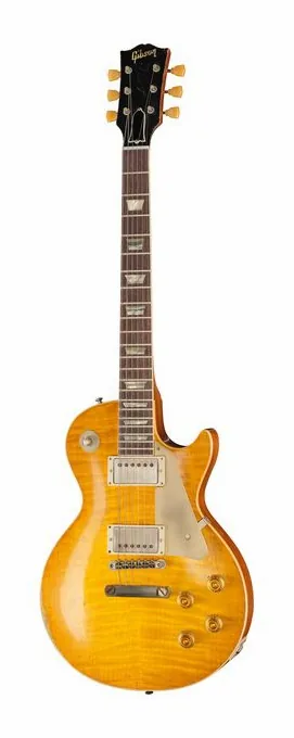 Gibson Les Paul 59 SITF HA HPT sfotografowana frontalnie