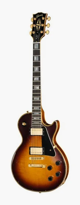 Gibson Les Paul 54 Goldtop Heavy Aged sfotografowana frontalnie
