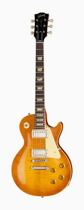 Gibson Les Paul Custom HPT EmeraldB#2 sfotografowana frontalnie