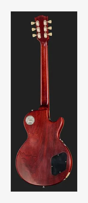Gibson Les Paul Custom F-Hole Cobra B, korpus i lakier z bliska