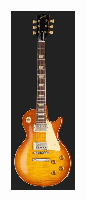 Gibson Les Paul Custom TSunb HA CS, korpus i lakier z bliska
