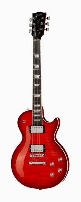 Gibson Les Paul 60 Iced Tea VOS z bliska od przodu