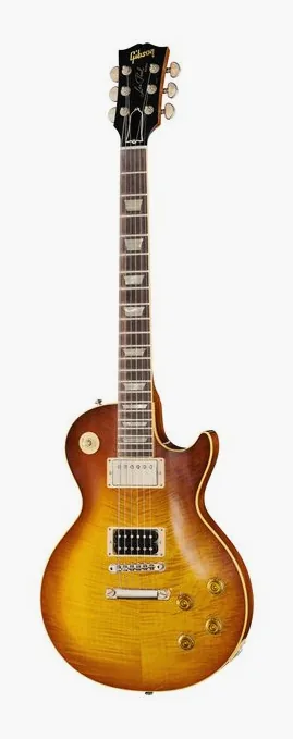Gibson Les Paul 58 Lemon Burst HA z bliska od przodu
