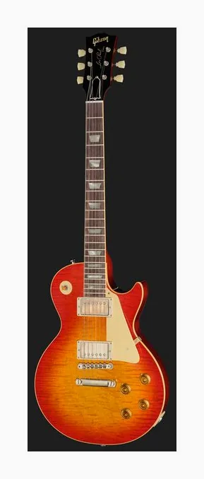 Gibson Les Paul C Bigsby HPT Firemist, korpus i lakier z bliska