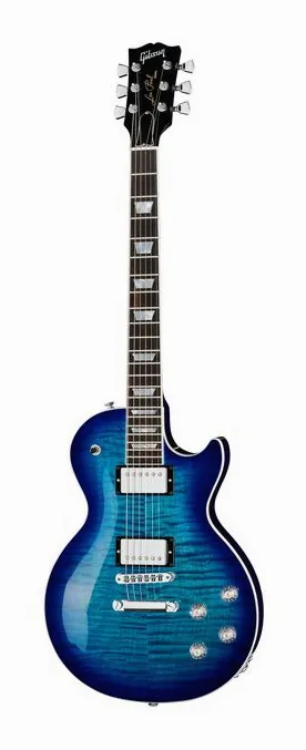Gibson Les Paul Standard 50s Honey Am sfotografowana frontalnie