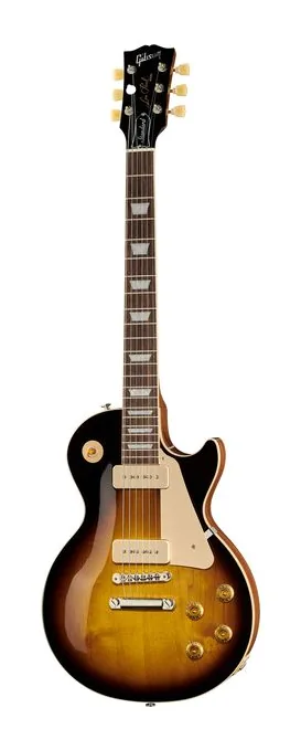 Gibson Les Paul Slash Standard NB ujęta od przodu na neutralnym tle