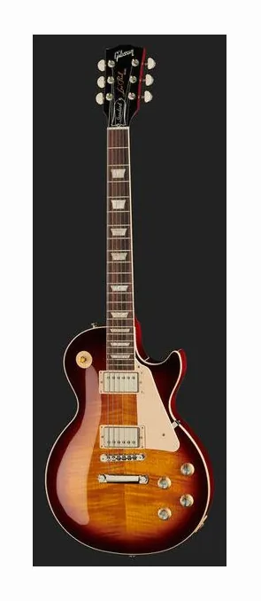Gibson Les Paul 58 Bourbon Burst VOS, korpus i lakier z bliska