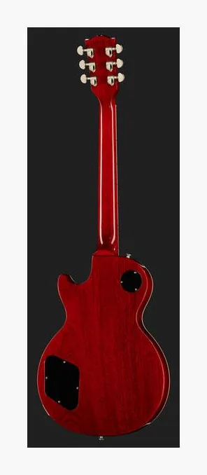 Gibson Les Paul 58 Bourbon Burst VOS, główka z kluczami i logo