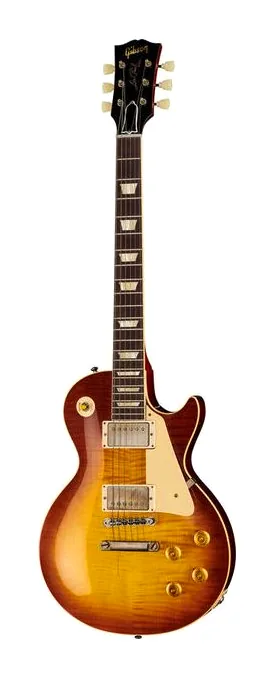 Gibson Les Paul 57 Goldtop DB VOS z bliska od przodu