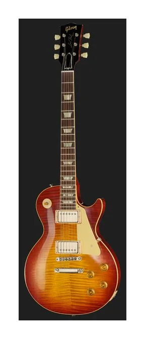 Gibson Les Paul 59 Cherry Teaburst LA, gryf i podstrunnica z boku