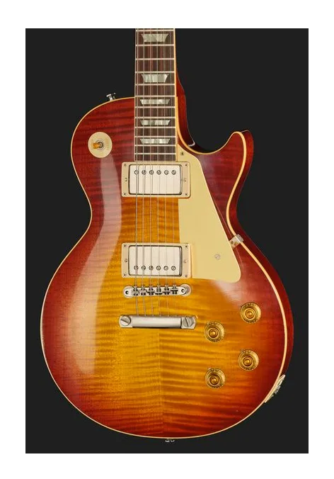 Gibson Les Paul 59 Cherry Teaburst LA, tył korpusu