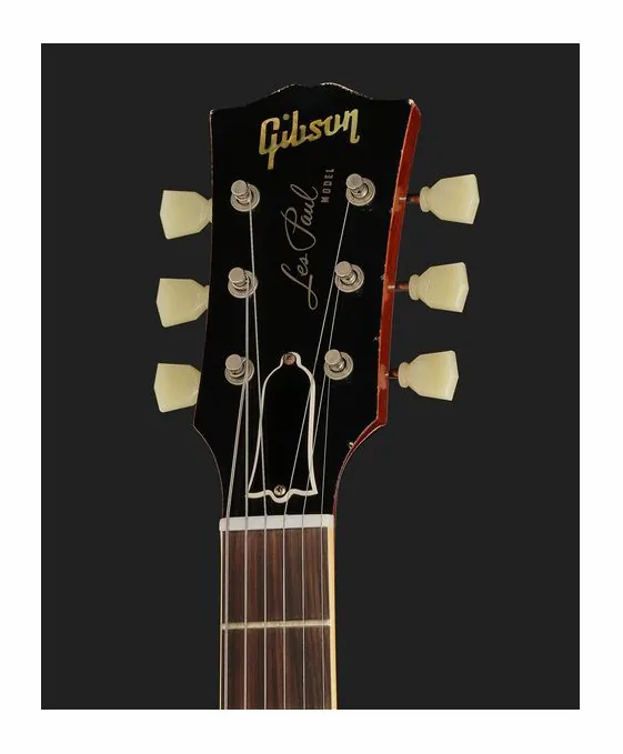 Gibson Les Paul 59 Cherry Teaburst LA, prog zerowy i pierwsze pozycje na gryfie