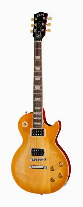 Gibson Les Paul Slash Standard AA LH ujęta od przodu na neutralnym tle