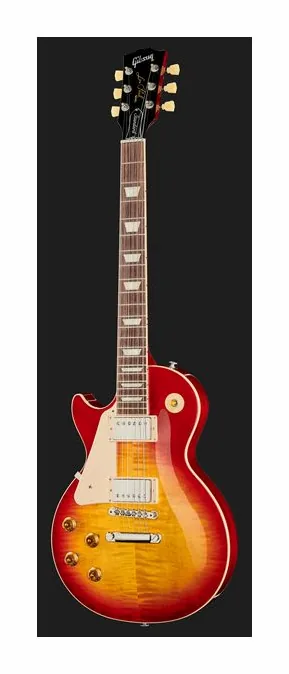 Gibson Les Paul 59 Iced Tea Burst VOS, korpus i lakier z bliska