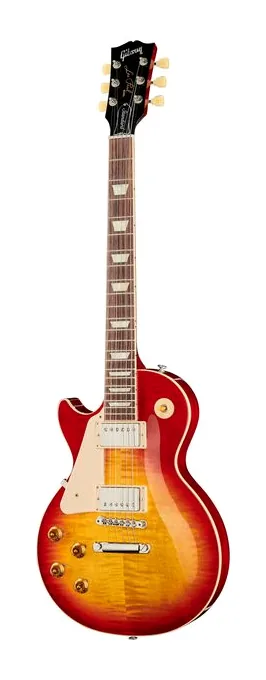 Gibson Les Paul 59 Iced Tea Burst VOS z bliska od przodu