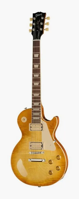 Gibson Les Paul Studio Session HoneyB sfotografowana frontalnie