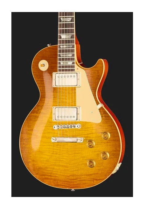 Gibson Les Paul 59 Royal Tea LA, profil boczny korpusu