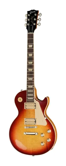 Gibson Les Paul Studio BlueberryBurst ujęta od przodu na neutralnym tle