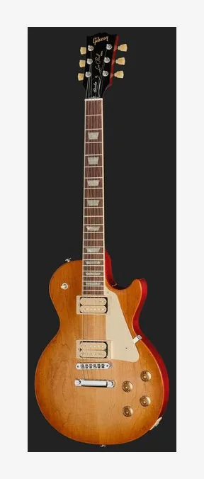 Gibson Les Paul 57 Goldtop DB LA, główka z kluczami i logo