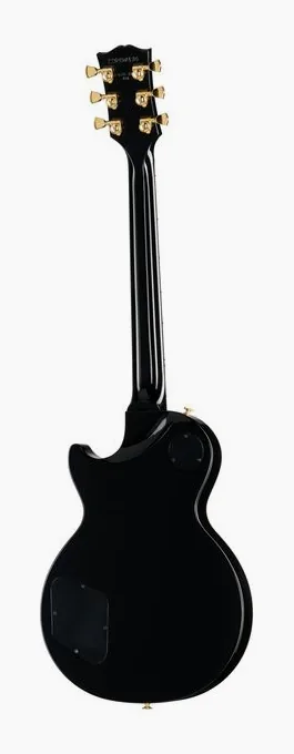 Gibson Les Paul Supreme Ebony, gryf i podstrunnica z boku