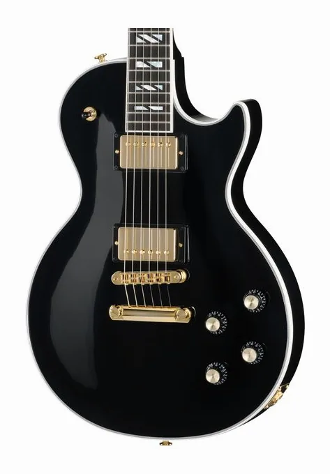 Gibson Les Paul Supreme Ebony, przetworniki i gałki regulacji