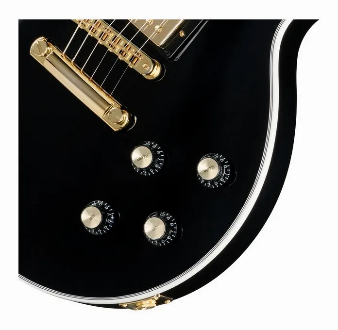Gibson Les Paul Supreme Ebony, prog zerowy i pierwsze pozycje na gryfie