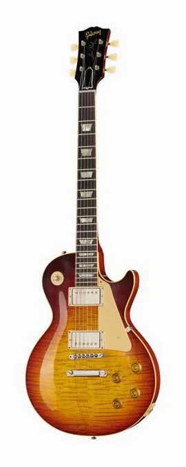 Gibson Les Paul 60 ULA HPT WTB sfotografowana frontalnie