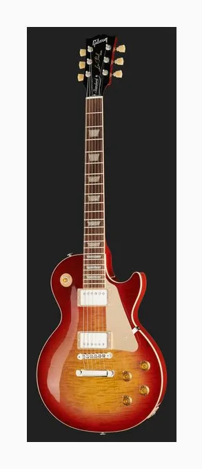 Gibson Les Paul 58 Bourbon Burst ULA, przetworniki i gałki regulacji