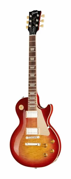 Gibson Les Paul 58 Bourbon Burst ULA widziana od przodu
