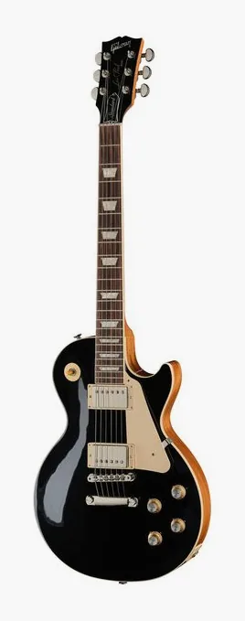 Gibson Les Paul Standard 60s Ebony widziana od przodu