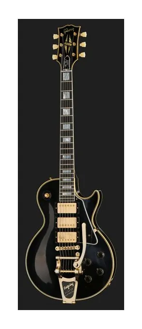 Gibson LP 57 Custom 3PU Bigsby LA, korpus i lakier z bliska